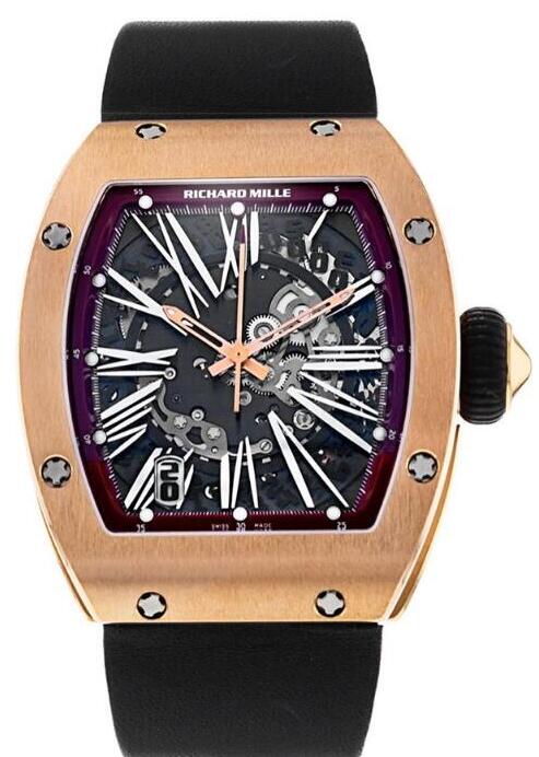 Best Richard Mille RM 023 Automatic Red Gold Replica Watch